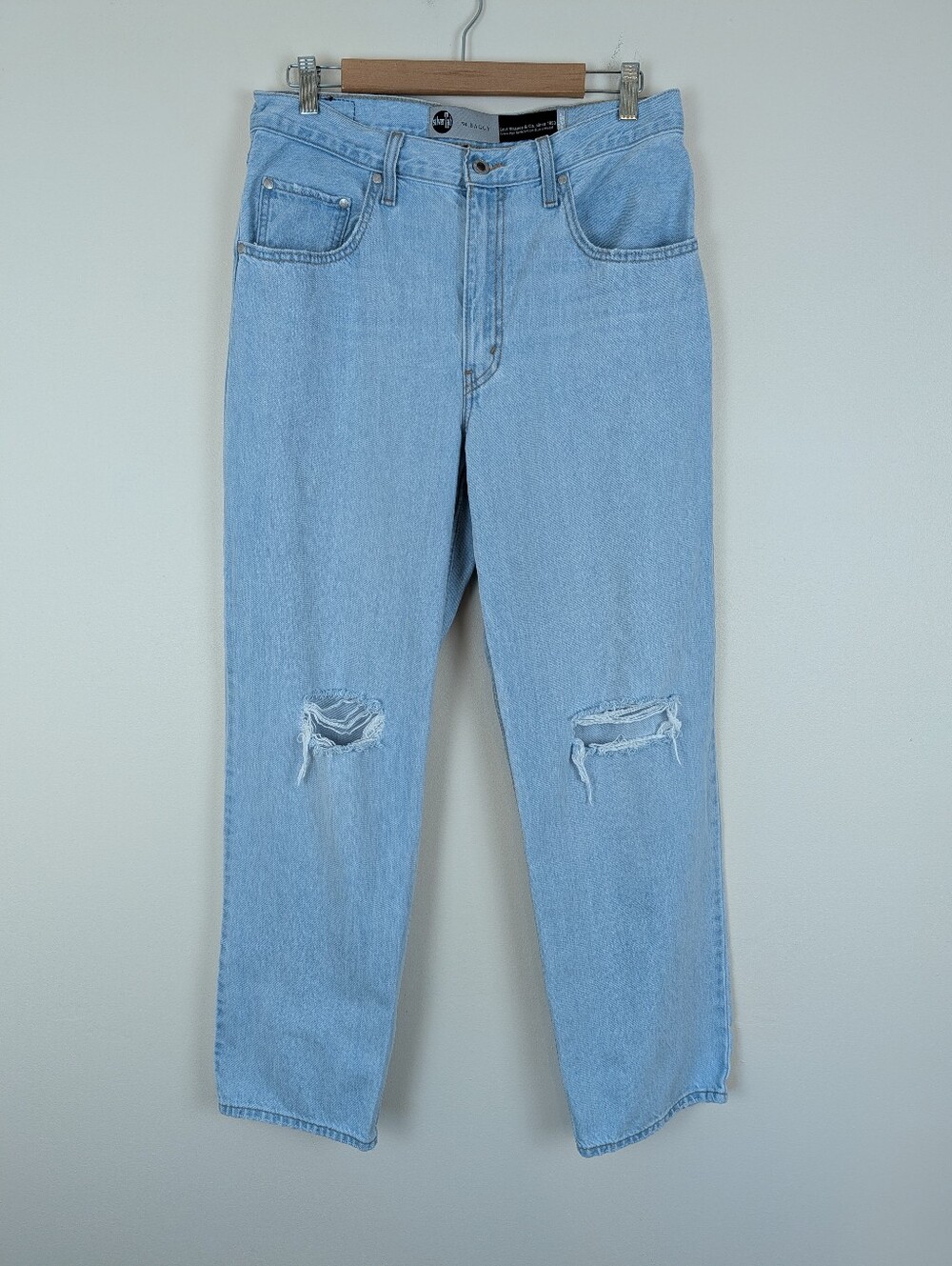 Levi's Silver Tab '94 Baggy Distressed Blue Jeans